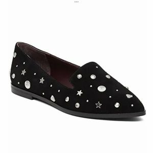 BCBGeneration Nikolaev’s ornamentation pointed toe flats studded shoes size 10